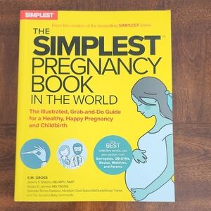 Simplest Pregnancy Book - Yellow Cover